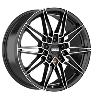 Fondmetal Thoe 9x20 ET41 5x112 66,5 glossy black machined