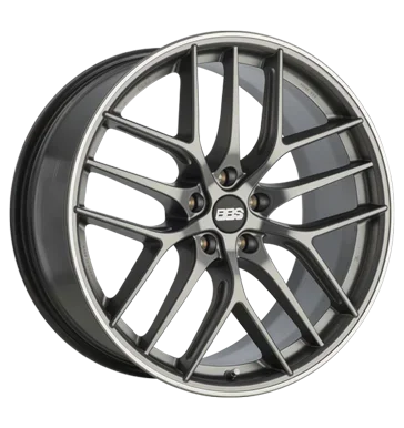 BBS CC-R K2 9,5x19 ET37 5x112 66,5 platinum seidenmatt