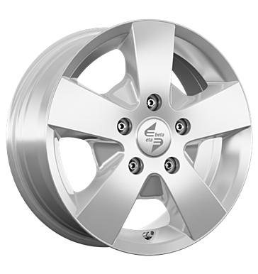 Eta Beta Atria 6,5x15 ET50 5x118 70,1 silver