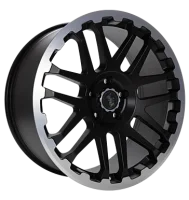 Eta Beta Combat 10x22 ET45 5x130 71,6 black matt lip cap pol