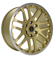 Eta Beta Combat 10x22 ET45 5x130 71,6 gold matt lip polish