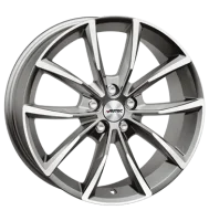 Autec Astana 8x19 ET27 5x112 66,5 titansilber poliert