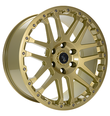 Eta Beta Combat CV 9x20 ET45 6x130 84,1 gold shiny