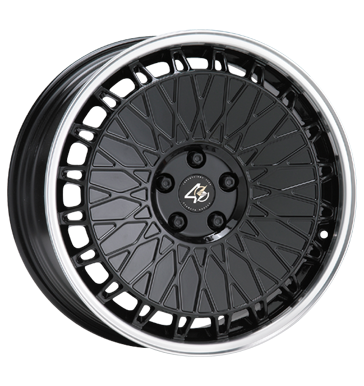 Eta Beta EB40 8,5x19 ET50 5x112 78,1 matt black lip polish