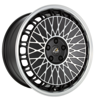 Eta Beta EB40 8,5x19 ET32 5x110 67,1 matt black face + lip