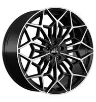 Antera A105 9,5x20 ET20 5x112 66,6 Piano Black Diamond