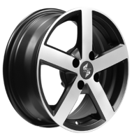 Eta Beta Eros 6,5x16 ET43 4x100 60,1 black matt polish