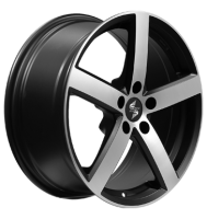Eta Beta Eros 7x17 ET50 5x114,3 60,1 black matt polish