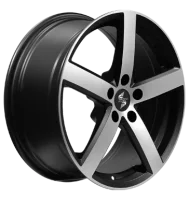 Eta Beta Eros 7,5x17 ET37 5x120 72,6 black matt polish
