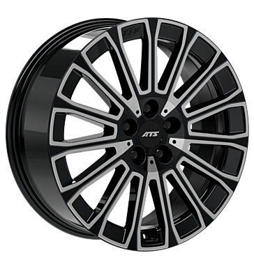 ATS Obsession 8x19 ET50 5x114,3 67,1 diamond-black frontpolished
