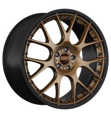 BBS CH-R II 9x21 ET32 5x112 82 bronze matt/schwarz