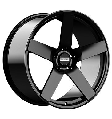 Fondmetal Istar 9x22 ET44,5 5x120 72,5 glossy black