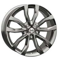 Autec Uteca 9,5x22 ET32 5x112 66,5 titansilber