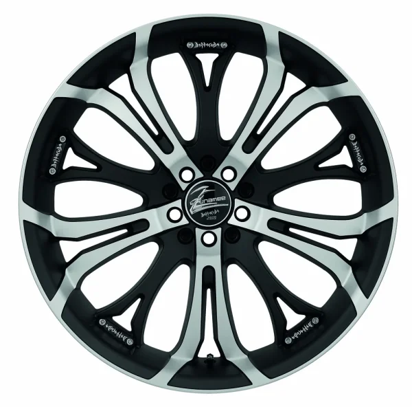 BARRACUDA TZUNAMEE 7,5x17 / 4x98 / 4x108 ET38 Mattblack-polished