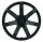 CORSPEED CHALLENGE 10,5x21 / 5x120 ET25 Mattblack Puresports / undercut Color Trim weiss