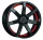CORSPEED CHALLENGE 8,5x19 / 5x112 ET32 Mattblack Puresports / undercut Color Trim rot