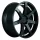 CORSPEED CHALLENGE 8,5x19 / 5x112 ET22 Mattblack Puresports / undercut Color Trim weiss mit Spurplatte BCF22029