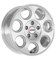 Autec Yuna 6x15 ET30 5x112 66,6 brillantsilber-lackiert