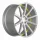 CORSPEED DEVILLE /8,5x19 /5x108 ET40 Silver-brushed-Surface/ undercut Color Trim gelb