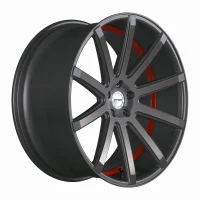 CORSPEED DEVILLE 9x20 / 5x120 ET42 Gunmetal/ undercut Color Trim rot