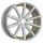 CORSPEED DEVILLE 9x20 / 5x120 ET42 Silver-brushed-Surface/ undercut Color Trim gelb