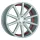 CORSPEED DEVILLE 9,0x21 / 5x108 ET40 Silver-brushed-Surface/ undercut Color Trim rot