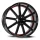CORSPEED DEVILLE 9,5x22 / 5x114,3 ET40 Higloss-Black/ undercut Color Trim rot