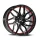 BARRACUDA DRAGOON 10x20 / 5x114.3 ET40 Higloss-Black undercut Trimline red