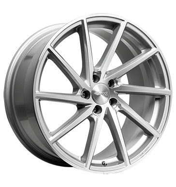 Brock B37C 9,5x20 ET14 5x120 74,1 kristallsilber vollpoliert