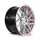 BARRACUDA DRAGOON 8.5x19 / 5x115 ET43 Silver undercut Trimline red