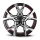 BARRACUDA Project X 10.0x22 / 5x120 ET40 Black brushed Surface undercut Trimline red