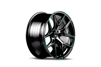 BARRACUDA RAZZER 8,5x20 5x114,3 ET40 Flash GREEN Puresports gefräst
