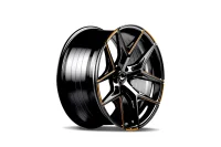 BARRACUDA RAZZER 8,5x20 5x112 ET33 Flash ORANGE Puresports gefräst mit Spurplatte BCF22029