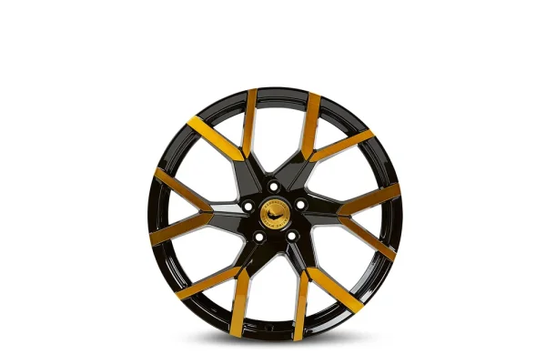 BARRACUDA TZUNAMEE EVO 8x18 /5x114,3 ET40 Black gloss Flashgold
