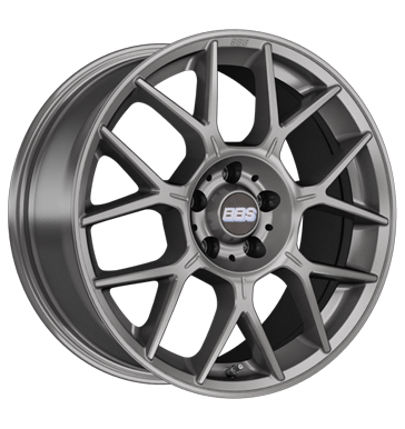 BBS XR 8,5x19 ET44 5x112 82 platinum silber