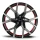 BARRACUDA TZUNAMEE EVO 8x18 /5x112 ET43 Dark Gunmetal brushed undercut Trimline red