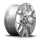 BARRACUDA TZUNAMEE EVO 8x18 /5x112 ET43 Silver brushed undercut Trimline red