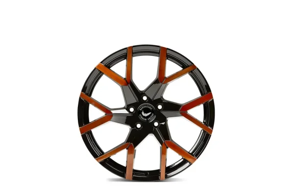 BARRACUDA TZUNAMEE EVO 9x20 /5x108 ET40 Black gloss flashcopper