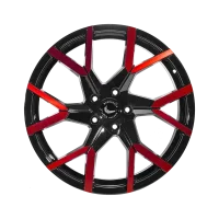 BARRACUDA TZUNAMEE EVO 9x20 /5x108 ET40 Black gloss Flashred