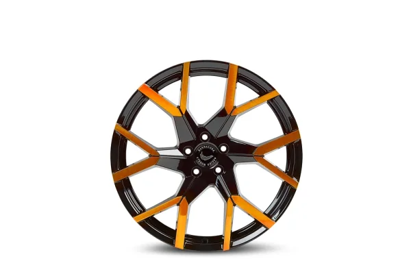 BARRACUDA TZUNAMEE EVO 9x20 /5x112 ET40 Black gloss Flashorange
