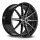 BARRACUDA PROJECT TWO 10.5x21 / 5x112 ET35 Higloss-Black brushed Surface