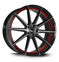 BARRACUDA PROJECT 2.0 11,5x22 /5x130 ET57 Higloss-Black...