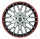 BARRACUDA KARIZZMA 8,5x19 / 5x100 5x112 ET32 Mattblack-polished / Color Trim rot
