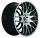 BARRACUDA KARIZZMA 8,5x19 / 5x110 5x120 ET38 Mattblack-polished