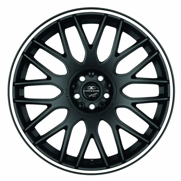 BARRACUDA KARIZZMA / 9x20 /5x108 ET40 Mattblack Puresports / Color Trim weiss