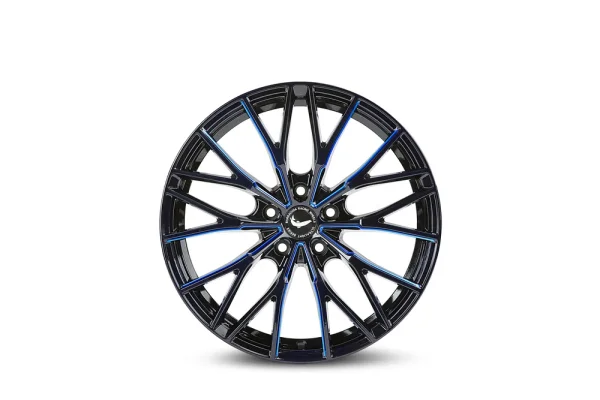 BARRACUDA PROJECT 3.0 8,5x20 / 5x108 ET40 Black gloss Flashblue