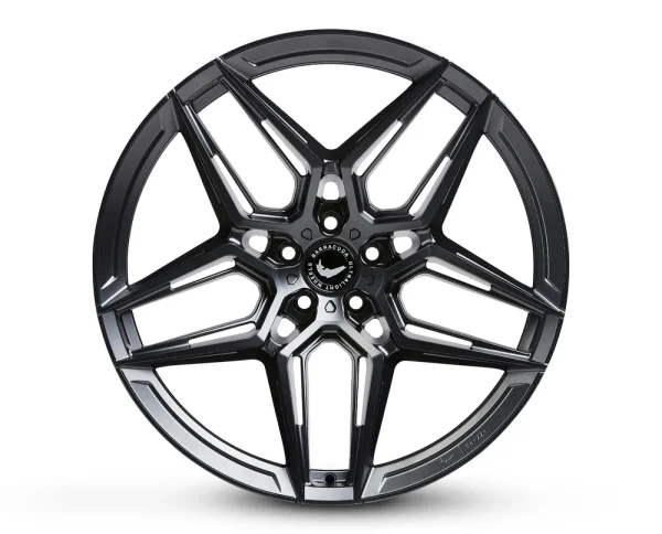 BARRACUDA SenZZo 10x20 5x112 ET30 Mattblack Puresports mit Spurplatte BCF22050