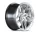 BARRACUDA SenZZo 8,5x20 5x112 ET33 Hyper Silver mit Spurplatte BCF22029