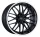 BARRACUDA VOLTEC T6 7,0x17 / 4x100 ET38 Mattblack Puresports / Color Trim weiss