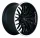 BARRACUDA VOLTEC T6 8,0x18 / 5x112 ET40 Mattblack Puresports / Color Trim weiss mit Spurplatte BCF22028
